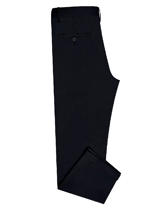 Men’s bold twill trousers-EZS Genoa Chino Pant Navy