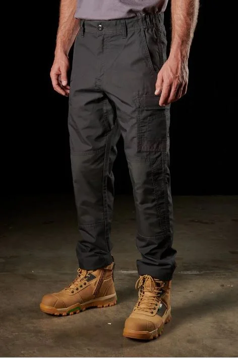 Men’s soft twill trousers-FXD Men's WP-5 Wicking Dura500 Cargo Pant