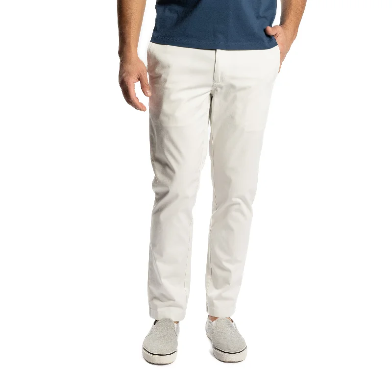 Men’s bold chino pants-Lightweight Stretch Chinos Slim Fit - Stone