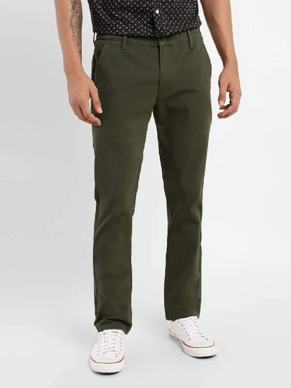 Men’s trendy ripstop pants-Men's Slim Fit Trousers