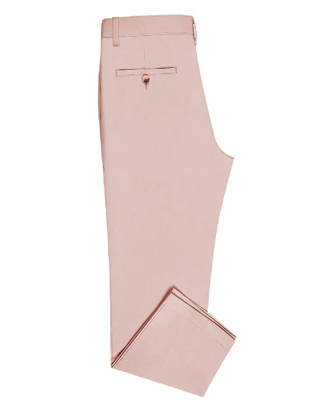 Men’s breathable corduroy pants-Genoa Chino Pant Pastel Pink