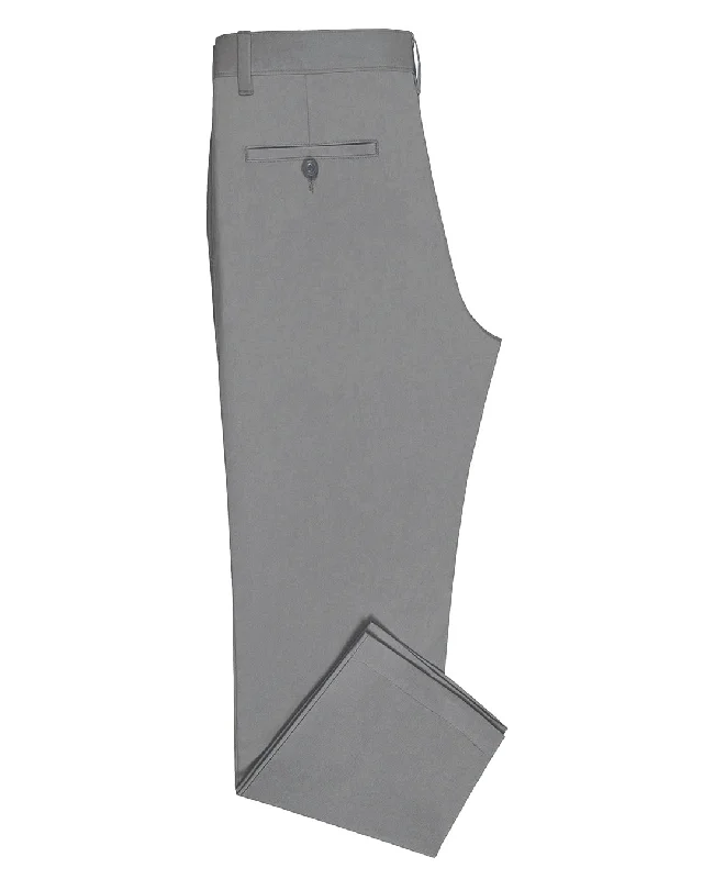 Men’s soft stretch pants-Genoa Chino Pant Dark Grey