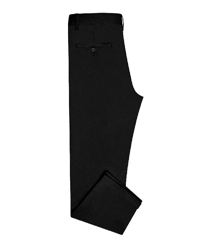 Men’s bright gabardine jeans-Genoa Chino Pant Black