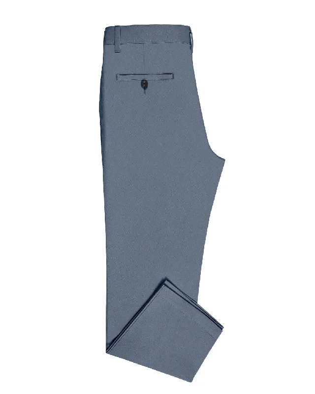 Men’s modern twill jeans-Genoa Chino Pant Blueish Grey