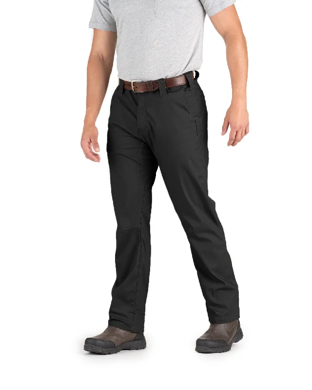 Men’s bold twill trousers-Highland Flex Ripstop Straight Leg Work Pant