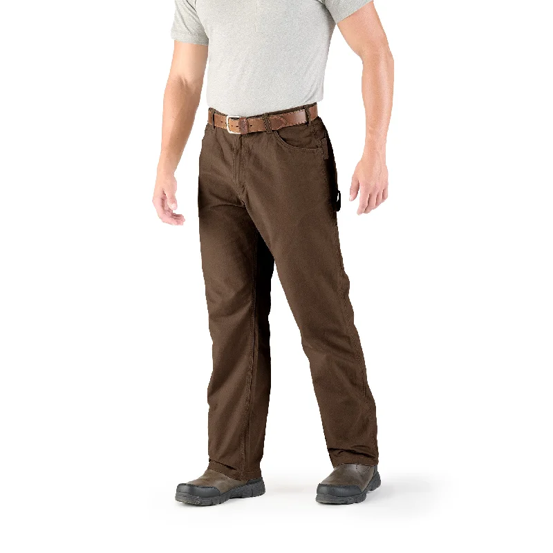 Men’s durable washed jeans-Heartland Washed Duck Relaxed Fit Carpenter Pant