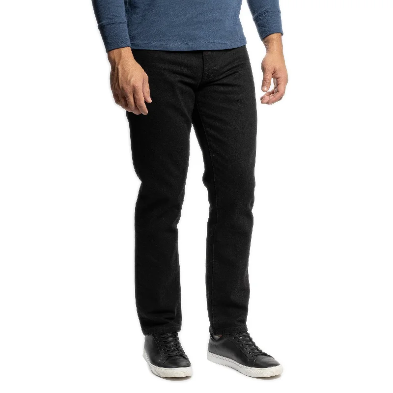 Men’s bright chino trousers-PMNYC Jeans Slim Fit - Black