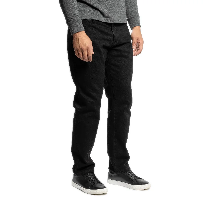 Men’s durable work pants-PMNYC Jeans Standard Fit - Black