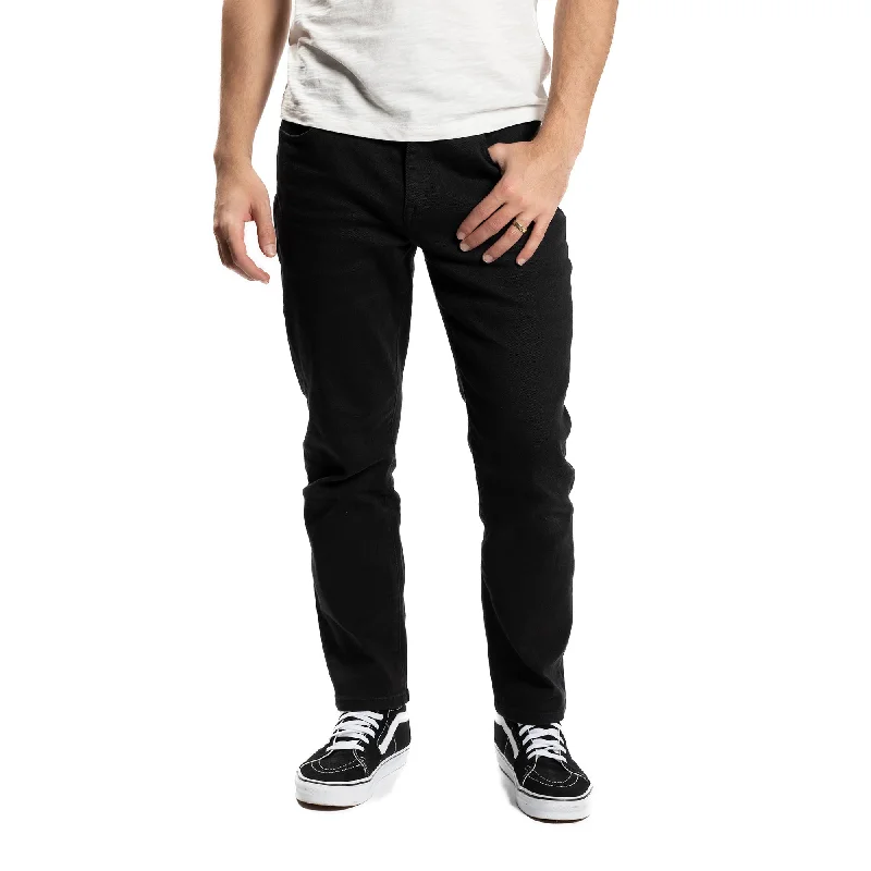 Men’s bright stretch trousers-Travel Jeans Standard Fit - Black