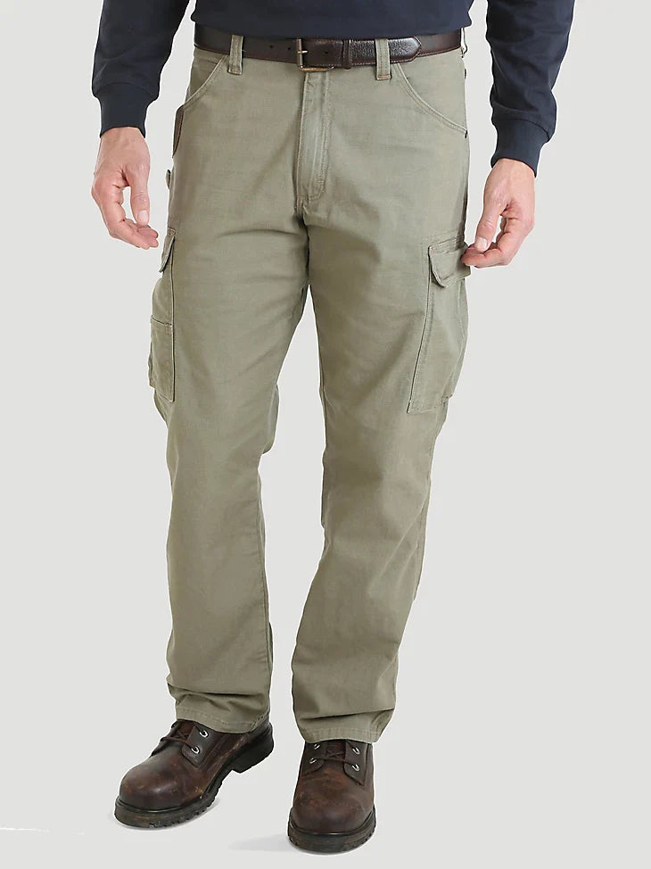 Men’s trendy utility trousers-Wrangler® RIGGS® Men's Comfort Core Ranger Pant_Bark