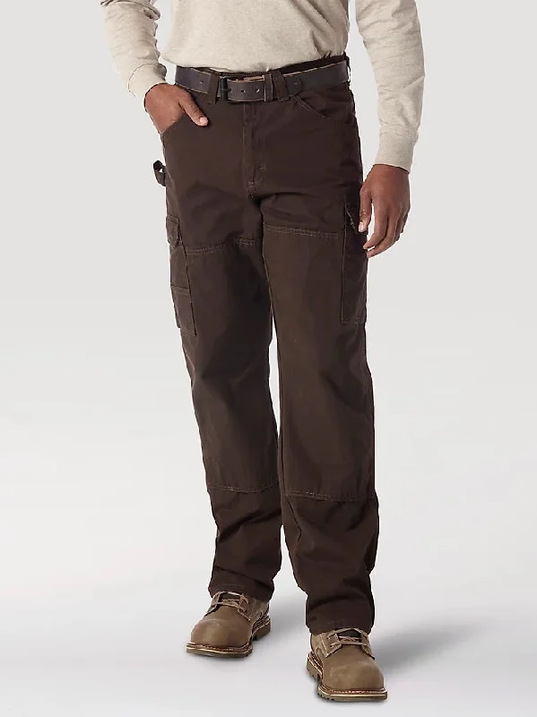 Men’s bright twill pants-Wrangler® RIGGS Workwear® Men's Ripstop Ranger Pant_Dark Brown