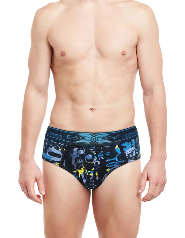 men's long-leg underwear subscription-Body X Printed Briefs-BX01B-PRINT-11