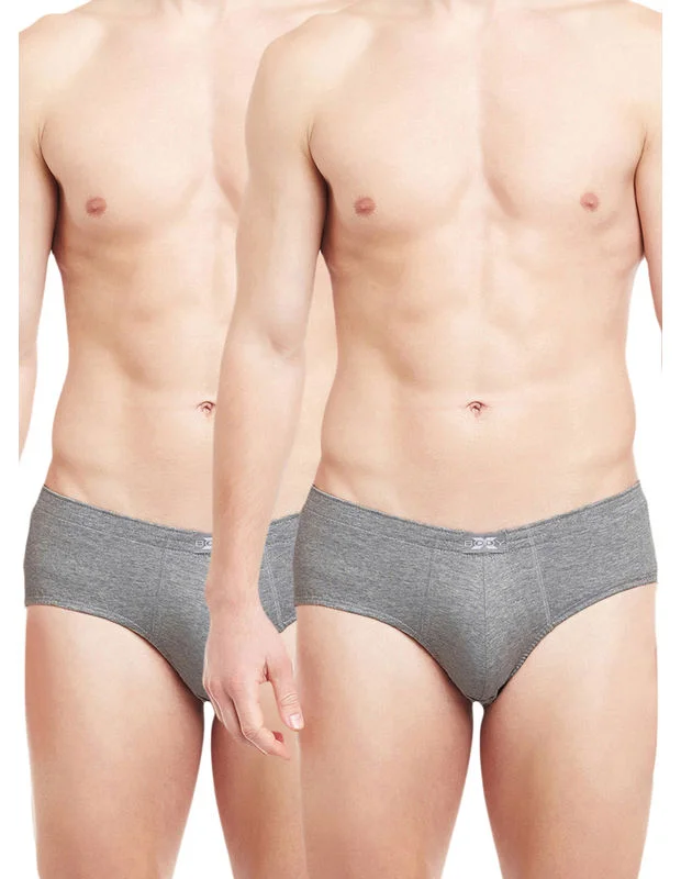 men's high-waisted underwear delivery-Body X Solid Briefs-Pack of 2-TUTO-DGRML