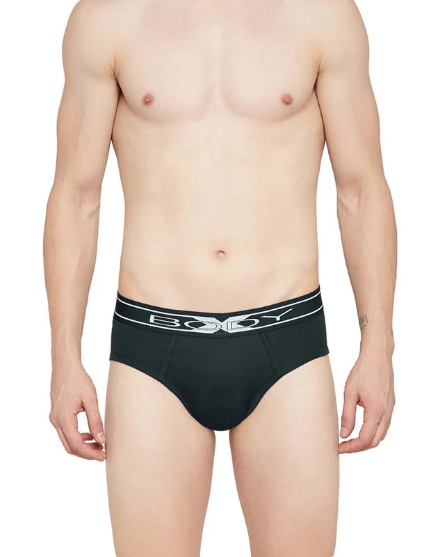 men's moisture-wicking underwear delivery-BodyX Men Briefs BX10A-B-COAL