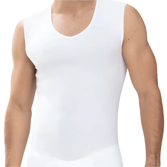 men's loose-fit underwear pack-Mey Men's Casual Cotton Sleeveless Shirt